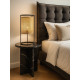 Table d'appoint ou Chevet ANTIQUA - Marbre noir Royal