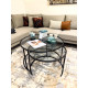 Trio de tables gigognes OCTAVE - Black