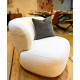 Fauteuil BELLEZA - Cream Bouclette