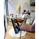 Table à manger LUANDA - 120 ou 140 cm