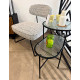 Fauteuil LIXIE - Tweed Gris