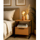 Table de chevet SHANY - Terraccota