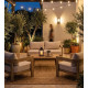 Ensemble 4 pièces outdoor AMALFI ( 2 + 1 + 1 + table basse)