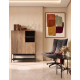 Table d'appoint SWAY - Mabre noir Marquina