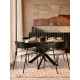 Table à manger FLAVI - Black - 120 cm