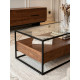 Table basse FLORENCE - Noyer