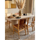 Table à manger ROMANA xL - Travertin brut