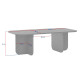 Table basse AVELIA - 120 cm - Noyer Venezia