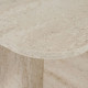 Table basse AVELIA - 120 cm - Façon travertin
