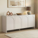 Buffet bas NOVARA - 180 cm - Crème