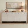 Buffet bas NOVARA - 180 cm - 2 finitions au choix
