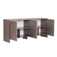 Buffet bas NOVARA - 180 cm - Terre