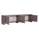 Meuble TV NOVARA - 180 cm - Terre