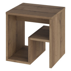 Bout de canapé TESSIO - 40 cm - Noyer
