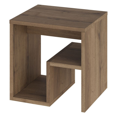 Bout de canapé TESSIO - 40 cm - Noyer