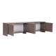 Meuble TV NOVARA - 180 cm - Terre