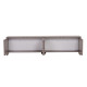 Meuble TV NOVARA - 180 cm - Terre