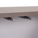 Meuble TV NOVARA - 180 cm - Terre