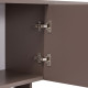 Meuble TV NOVARA - 180 cm - Terre