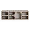 Meuble TV ALVARO - 160 cm - 2 finitions au choix