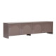Meuble TV NOVARA - 180 cm - Terre