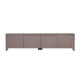 Meuble TV NOVARA - 180 cm - Terre