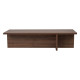 Table basse TIMEO - 120 cm - Noyer