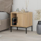 Table de chevet BRAVA - 45 cm - Chêne