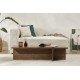 Table basse TIMEO - 120 cm - Noyer