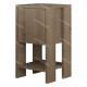 Table d'appoint PIVA - 30 cm - Noyer