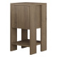 Table d'appoint PIVA - 30 cm - Noyer