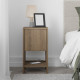 Table d'appoint PIVA - 30 cm - Noyer