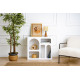 Meuble à niches CASELLA - 80 cm - Blanc mat