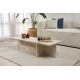 Table basse TIMEO - 120 cm - Façon travertin
