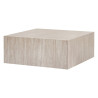 Table basse CUBRA - 90 cm - 2 finitions au choix