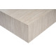 Table basse CUBRA - 90 cm - Façon travertin