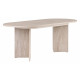 Table à manger Extensible VERONA - 160 à 200 cm - Façon travertin