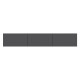 Meuble TV suspendu NORDEA - 150 cm - Anthracite