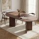 Table à manger Extensible VERONA - 160 à 200 cm - Noyer