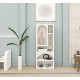 Colonne de rangement CUEVA - 150 cm - Blanc mat