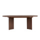 Table à manger Extensible VERONA - 160 à 200 cm - Noyer