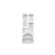 Colonne de rangement CUEVA - 150 cm - Blanc mat