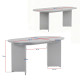 Table à manger Extensible VERONA - 160 à 200 cm - Noyer