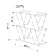 Étagère ou table de séparation ORIGA - Blanc mat - 60 cm