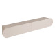 Meuble TV suspendu CURVIA - 200 cm - Sable