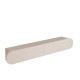 Meuble TV suspendu CURVIA - 200 cm - Sable