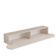 Meuble TV suspendu CURVIA - 200 cm - Sable