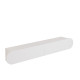 Meuble TV suspendu CURVIA - 200 cm - Blanc