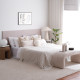 Banc ARCOLA - 106 cm - Velours côtelé Crème
