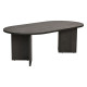 Table basse NYRO - Chêne cérusé noir mat